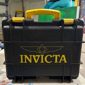 Invicta Black-Yellow 8Slot Invicta Case